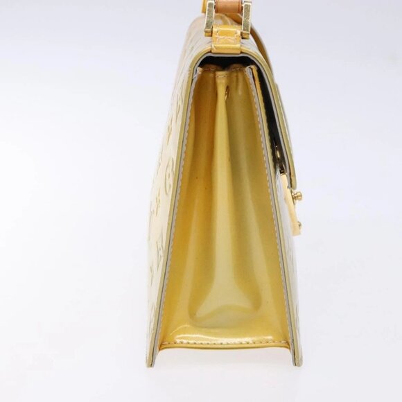 LOUIS VUITTON Monogram Vernis Spring Street Hand Bag Gris M91029 LV Auth 140998 - Picture 7 of 15